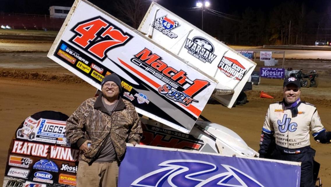 Dale Howard stops Mark Smith&#39;s streak at Chatham Speedway on Friday