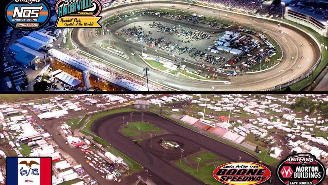 World of Outlaws Return to Racing Begins at Knoxville, Boone