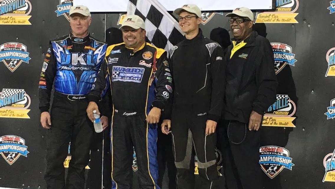 Lasoski caps off Hall of Fame day at Knoxville Raceway