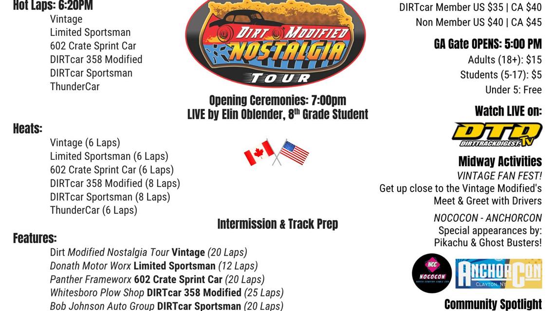 Fan Appreciation Night - (Heat Races) Quick Results