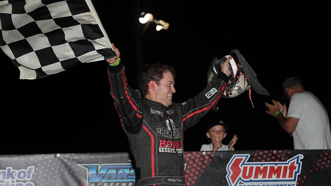 PIERCE CASHES IN: Pierce Holds Off Sheppard at FALS
