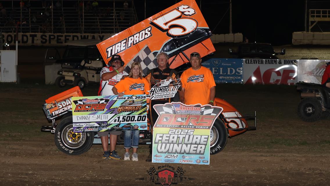Danny Smith Goes Wire-to-Wire for OCRS Victory at Humboldt Speedway