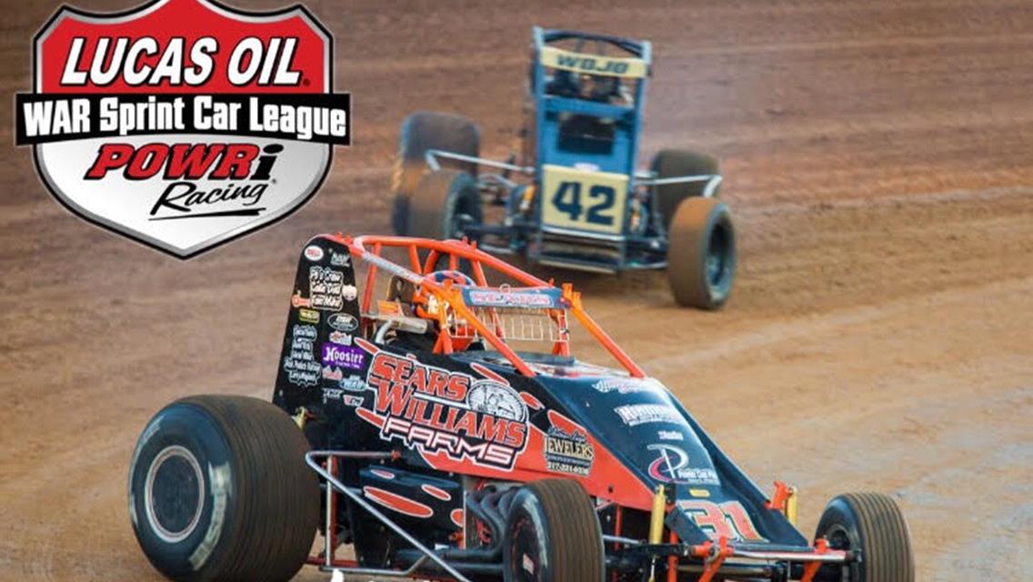 POWRI LUCAS OIL WAR SPRINTS TACKLE TWO DAY WEEKEND