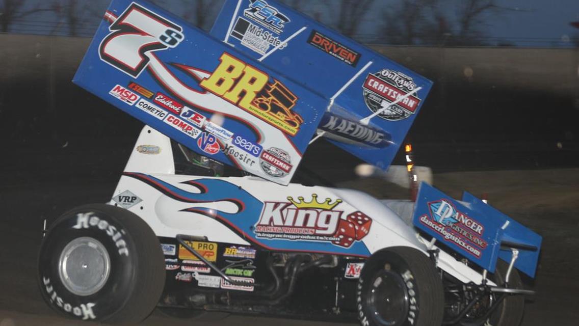 Sides Motorsports Garners First Top Five of Season as Kaeding Places Fifth at Stockton