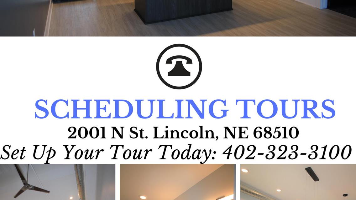 Now Scheduling In Person Tours