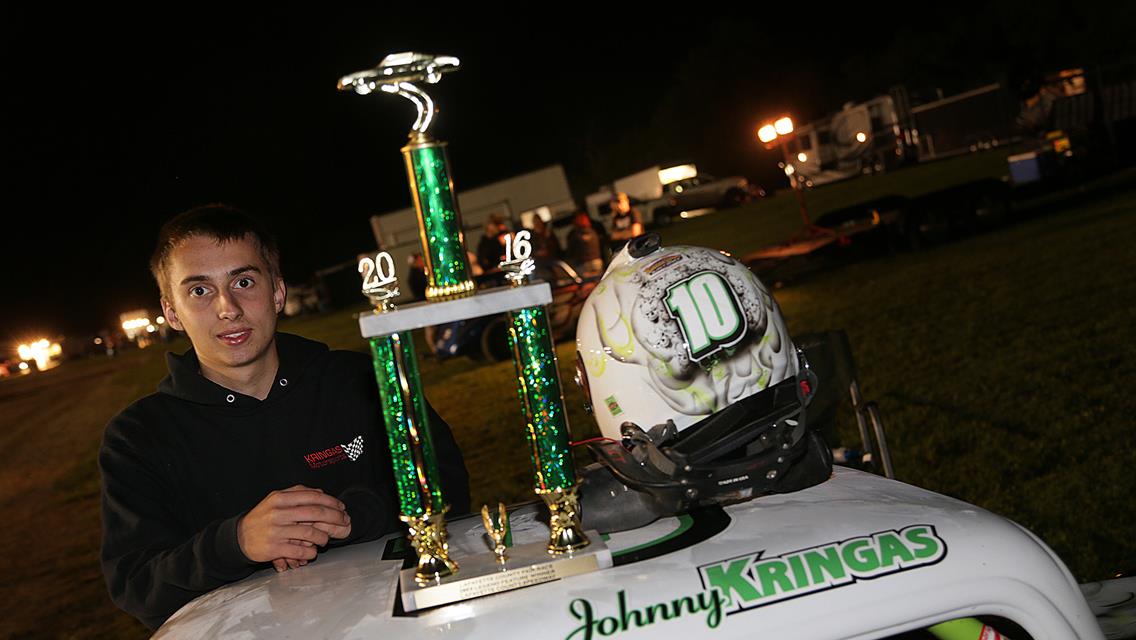 Kringas Wins C.O.P.S. Race – Lafayette County Speedway, Darlington WI