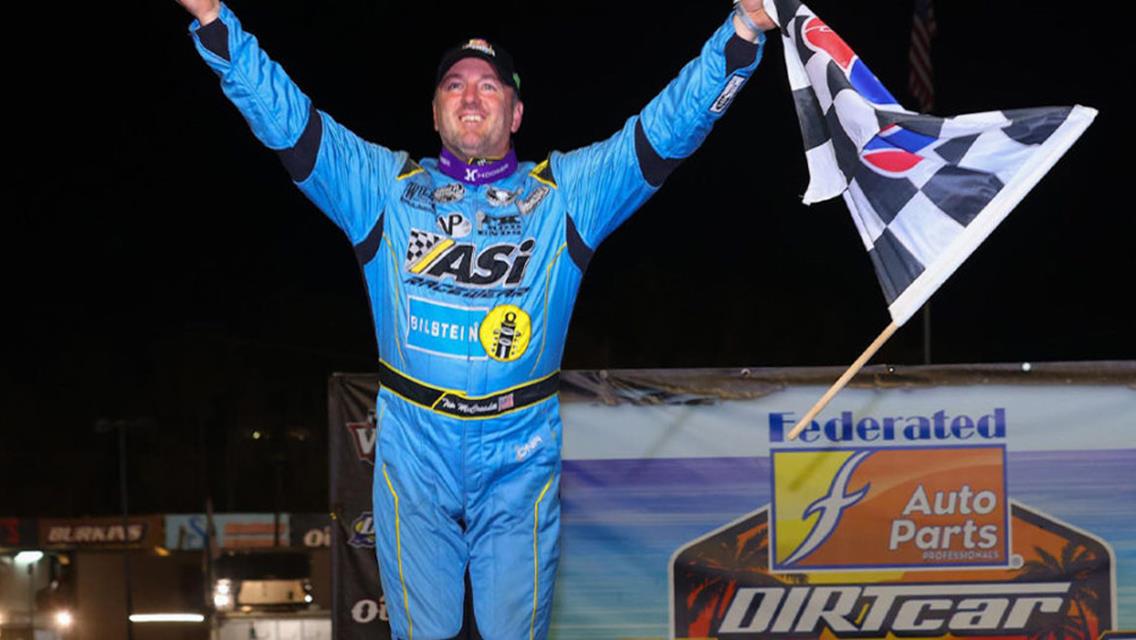 McCreadie breaks through at Volusia