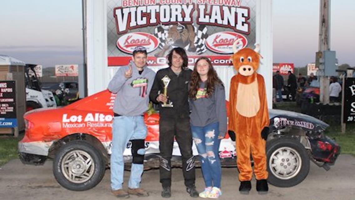 A night of firsts on memorable night at Benton County Speedway