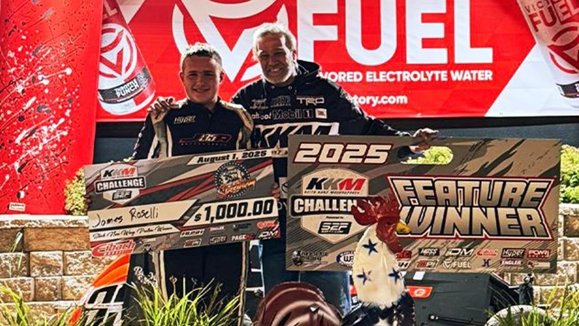 James Roselli Secures POWRi Stock Non-Wing Micro KKM Challenge Preliminary Night Victory