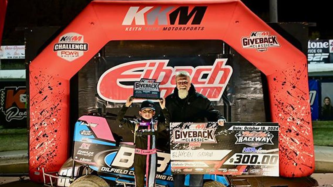 Brexton Busch and Blayden Graham Gain Port City Wins in KKM Giveback Preliminary Night Two Support Divisions