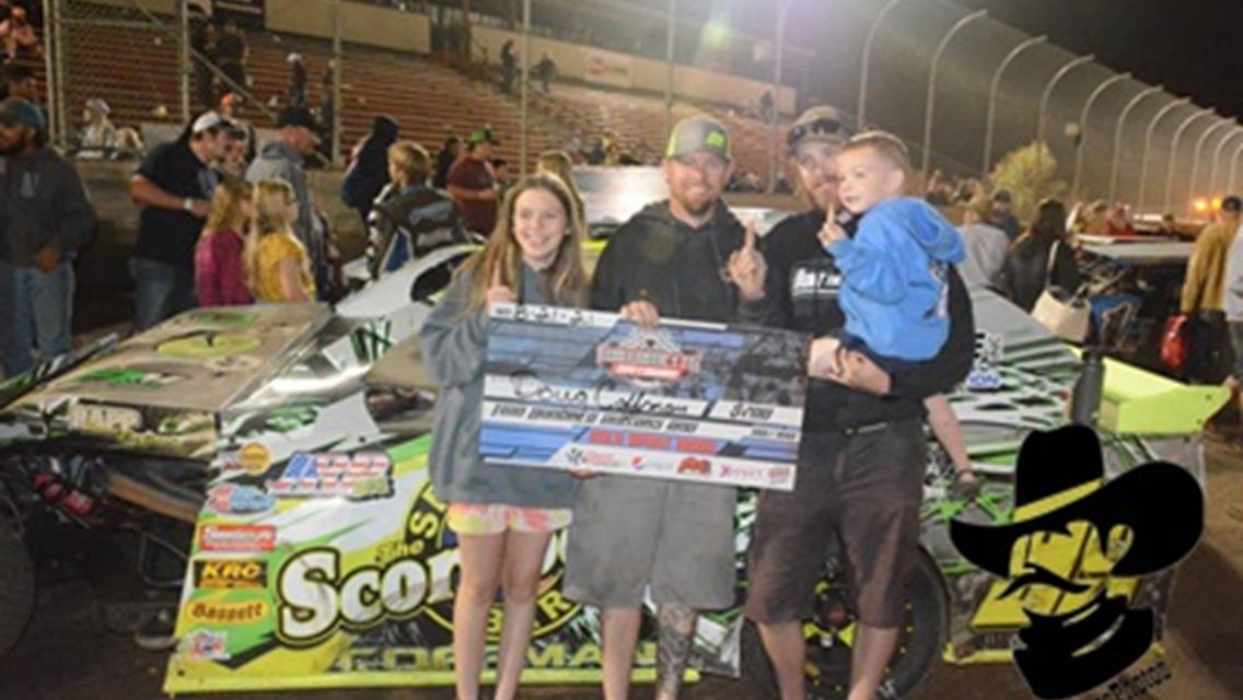 Winebarger Wins $5K Willamette Stock Car Show; James Takes Home 100 Lap Modified Victory