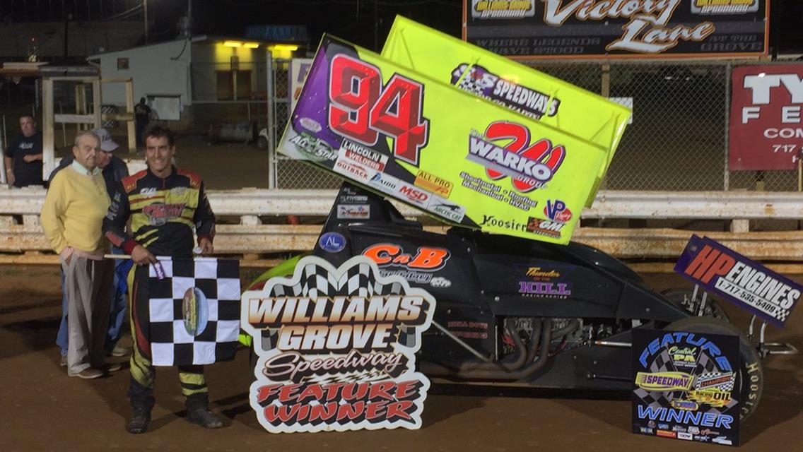 Smith Uses Old Race Car to Earn First Victory of the Season