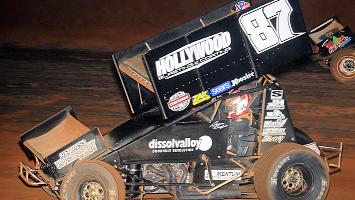 Reutzel Takes on World of Outlaws in Indiana after Knoxville Podium