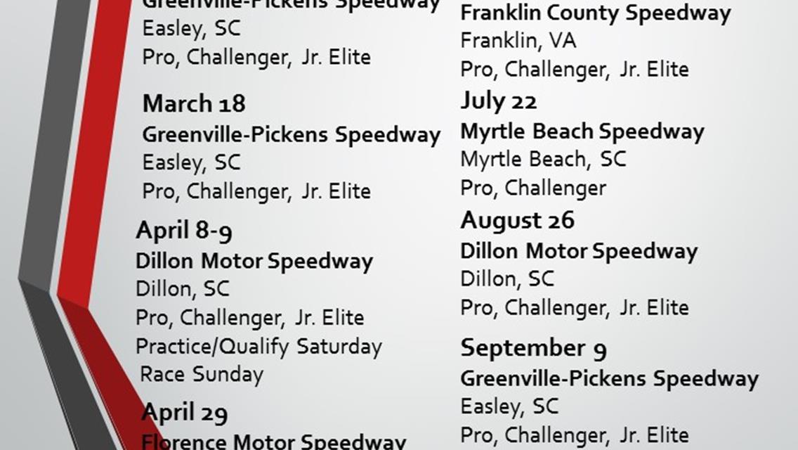 South East Limited Late Model Series Releases 2017 Schedule