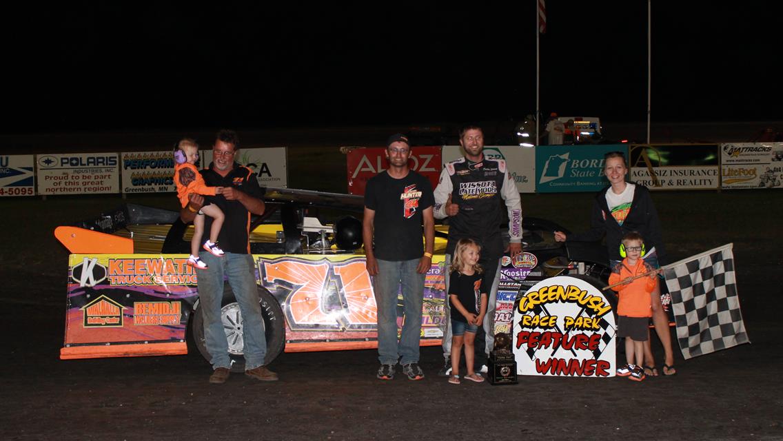 Strand, Hunter, Steele, Heintz, and Dykhoff get checkers at GRP