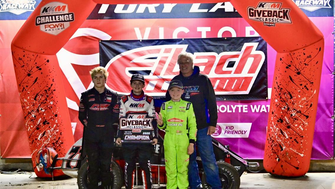 Tate Gurney Wins Restrictors as Stetson Stroup Victorious in Jr Sprints in KKM Giveback Classic Championship Night