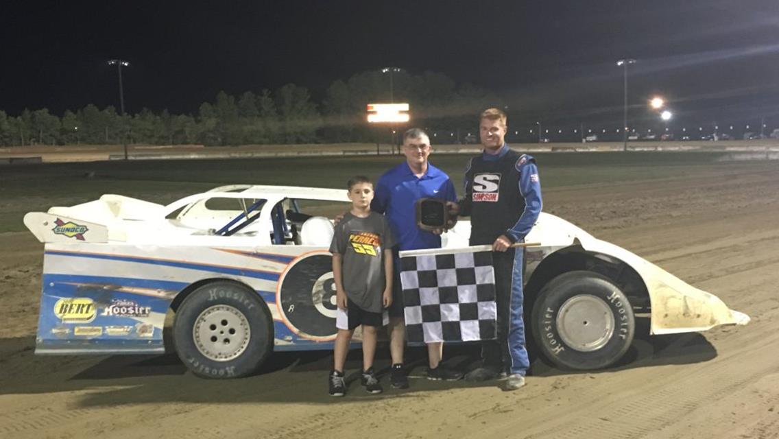 MARK PETTYJOHN HOLDS OFF DONALD LINGO JR FOR THE WIN IN SUPER LATES!