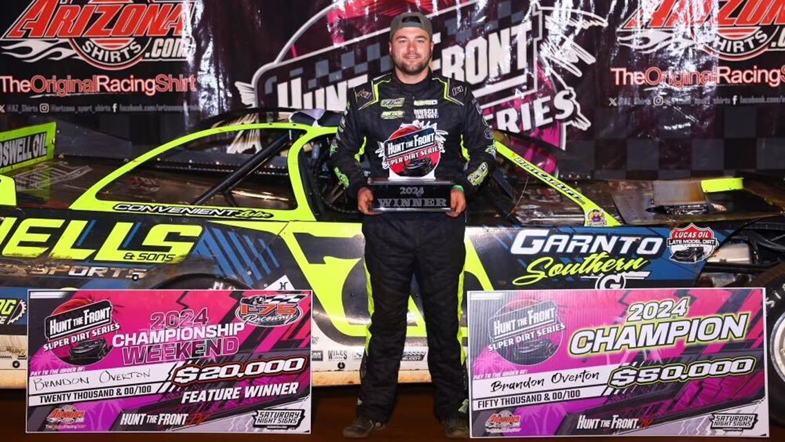 Brandon Overton pockets $70,000 in Championship Weekend with Hunt the Front Super Dirt Series