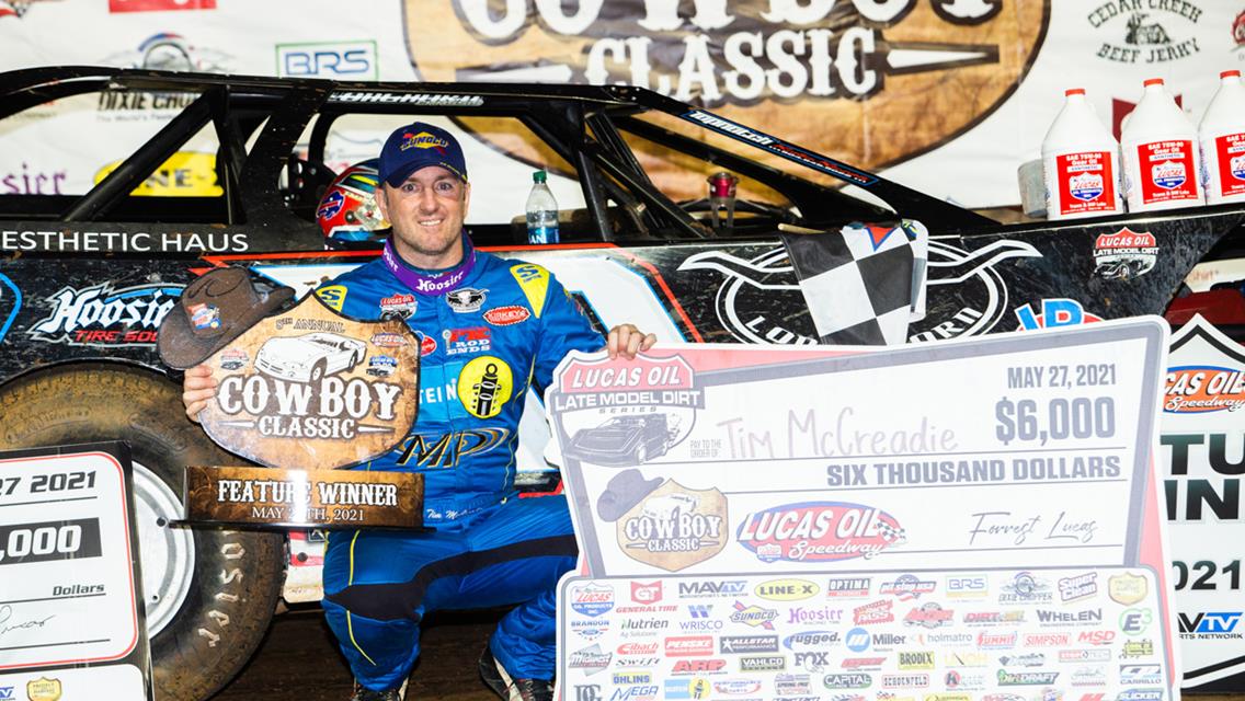 McCreadie Leads All The Way to Win Cowboy Classic
