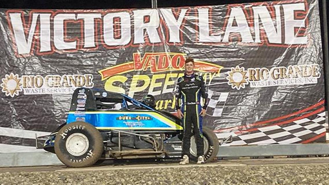 Caleb Stelzig Secures Victory at Vado Speedway Park with POWRi NMMRA