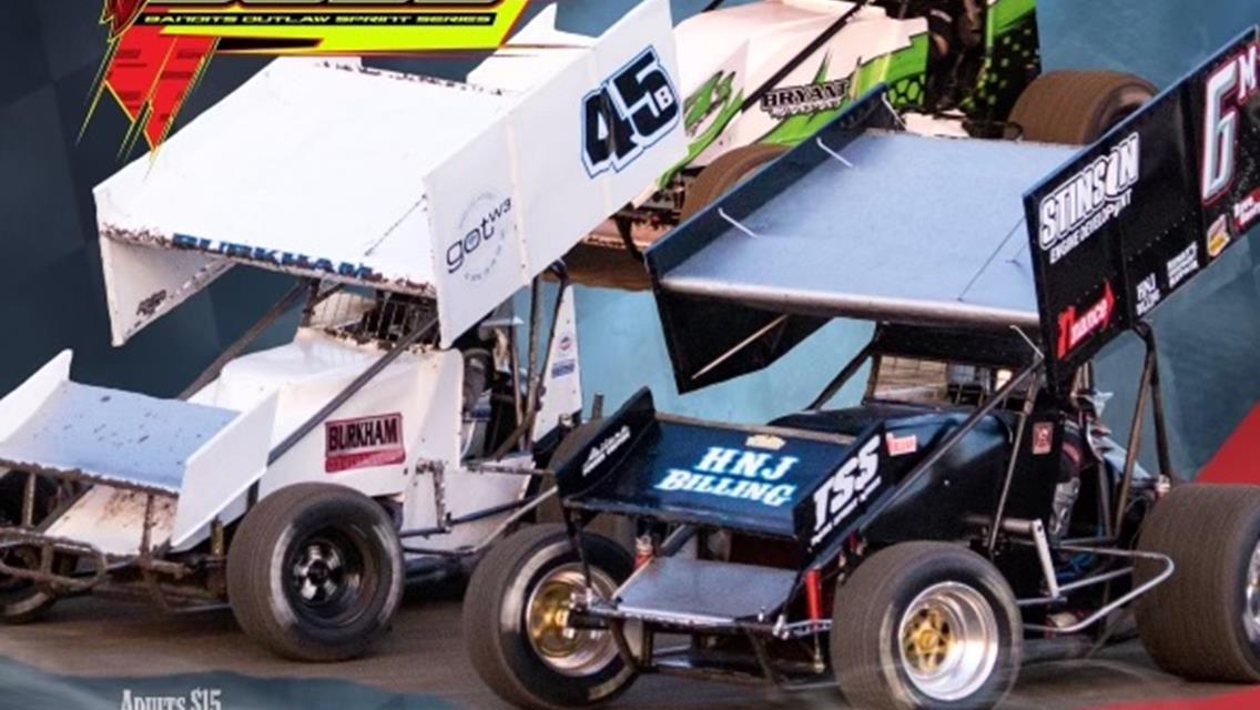 Bandit Outlaw Sprint Series invades the speedway for the Gene Adamcik Memorial