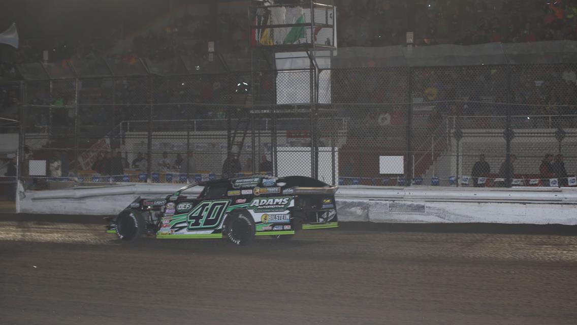 Another Round of Bad Luck for Adams at AMSOIL Speedway
