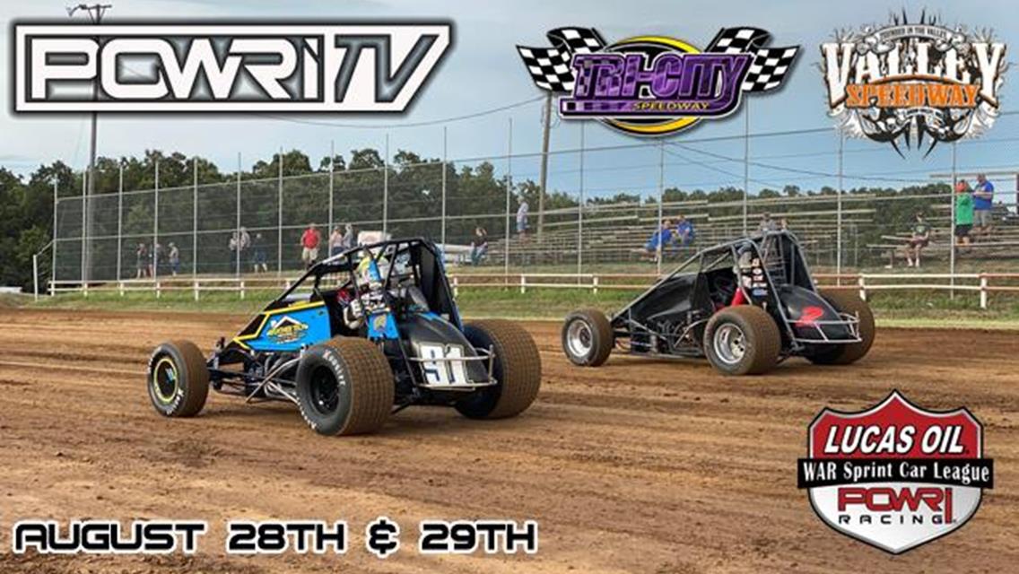 POWRi WAR Arranges for Illinois and Missouri Track Battle