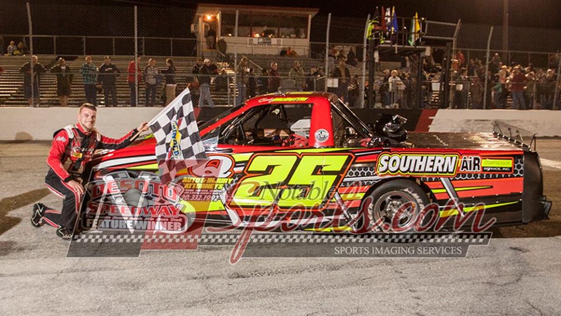 McDuffie takes Pro Truck feature in wild finish