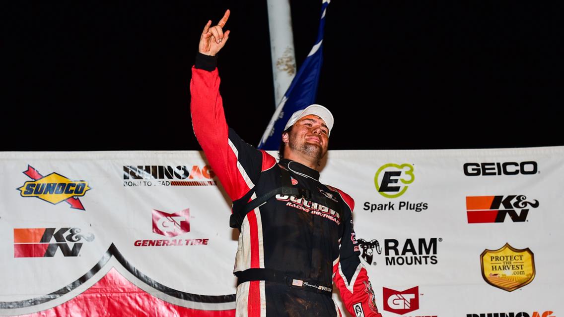 Overton Charges to Lucas Oil Win at Cherokee Speedway