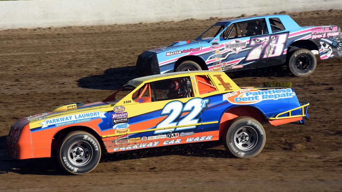 FIREWORKS Special Winners HPLM Tour + IMCA Hobby Stock Special