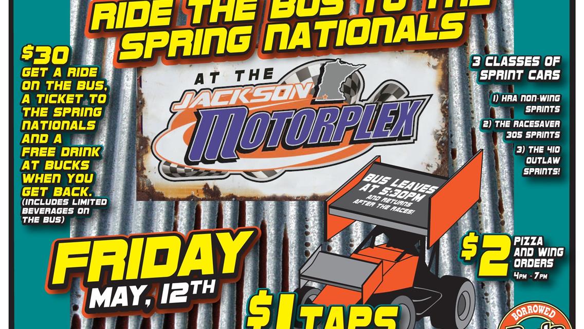 Ride the Bus to the Spring Nationals