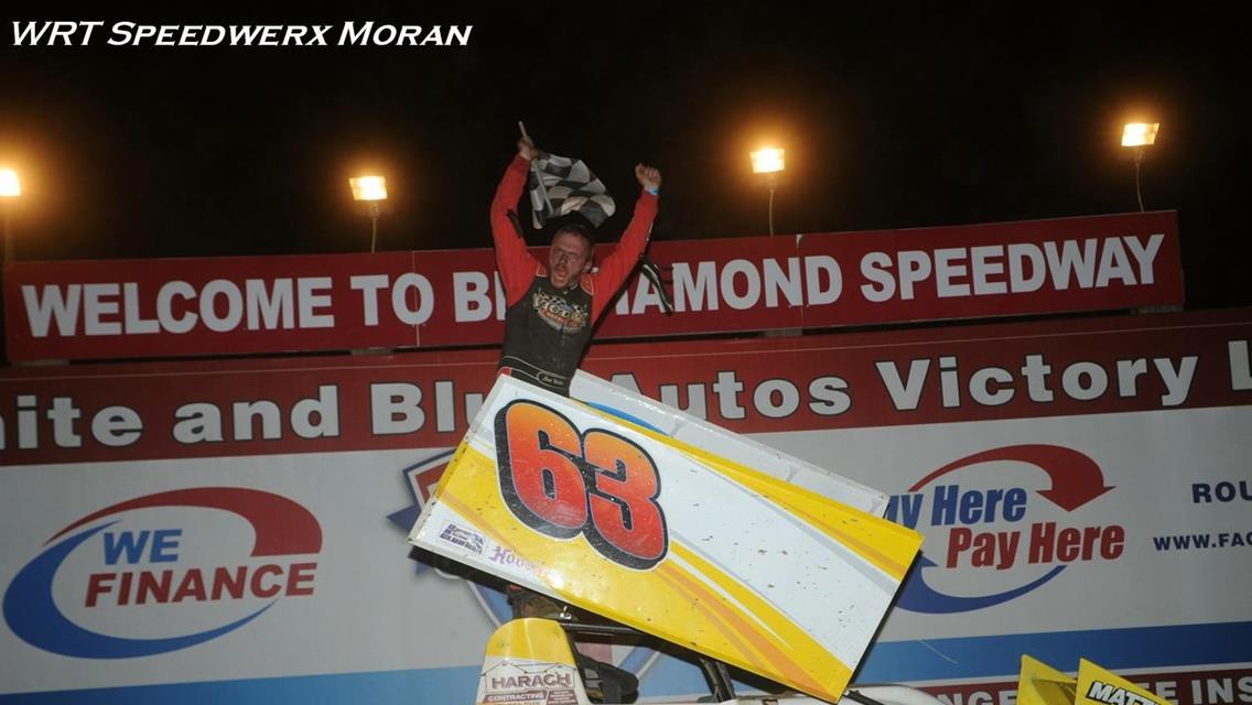 Weller Wins Wheel to Wheel Battle With Smith at Big Diamond