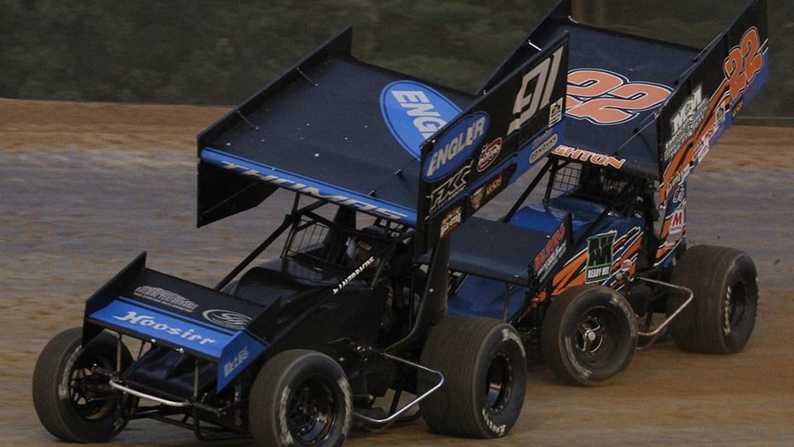 Thomas Plagued by Issues After Eldora Crash