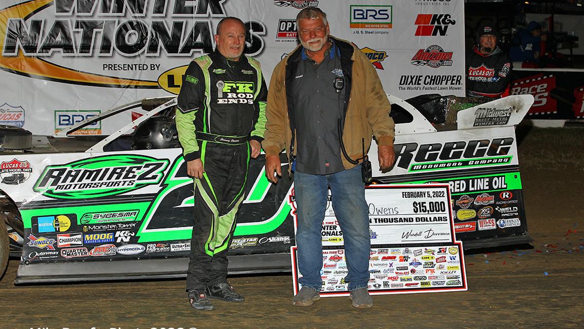 Owens Rebounds with Lucas Oil Late Model Dirt Series Win at All-Tech