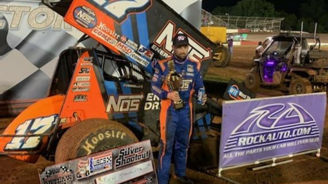 Stenhouse, Jr. collects $4000 win in USCS Silver Shootout final at Talladega on Saturday