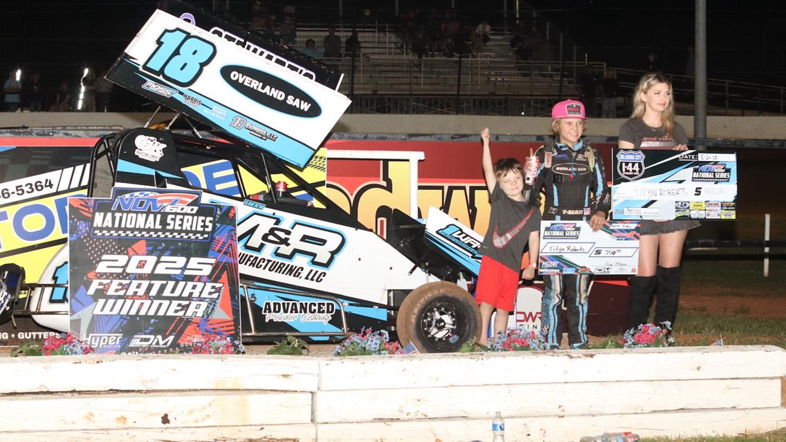 Flud and Roberts Garner NOW600 National Series Wins on Saturday at I-44 Speedway Park!