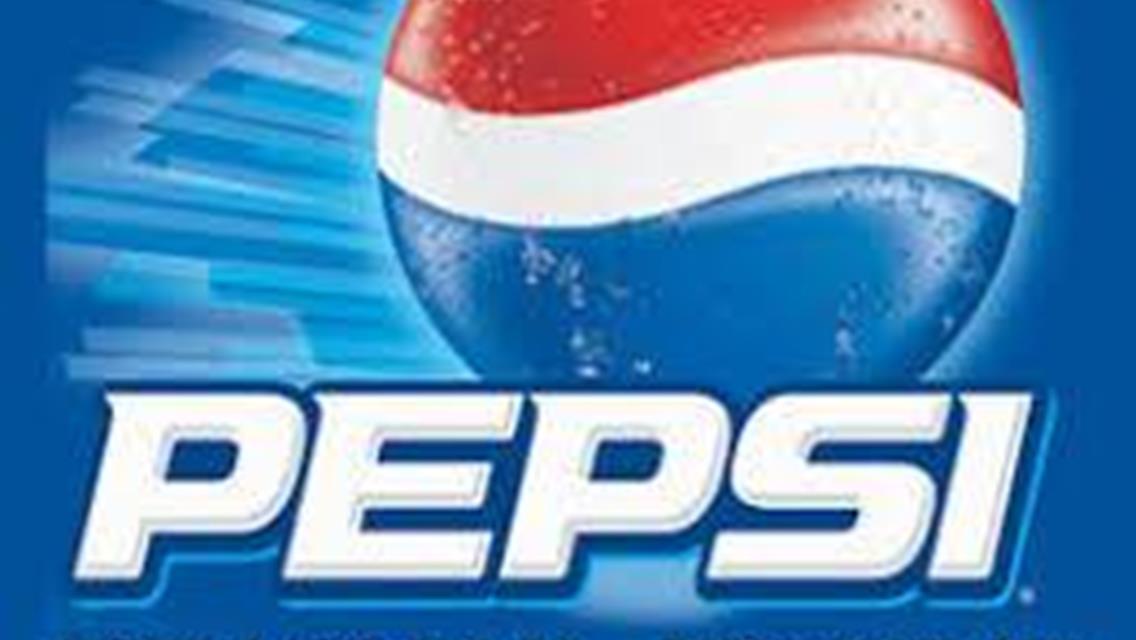 Pepsi - back as Official Beverage of Murray County Speedway