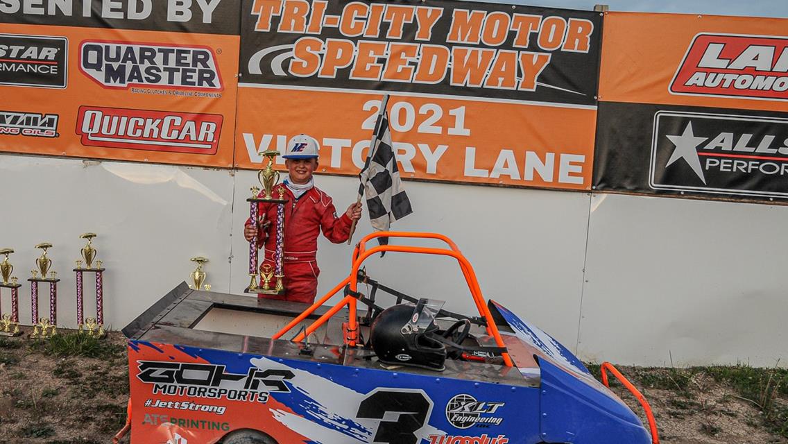 Freeman Keeps Winning Ways At Tri-City Motor Speedway