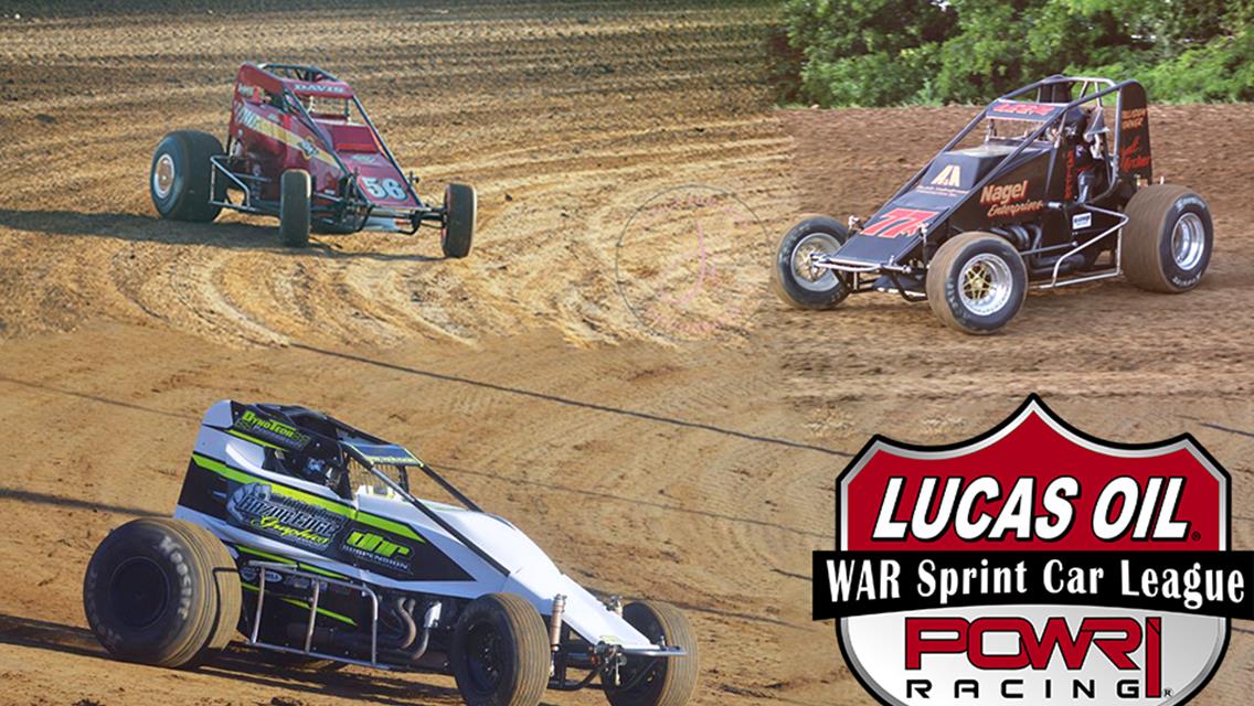 Competitors Strive for More in 2020 POWRi Lucas Oil WAR Sprint League