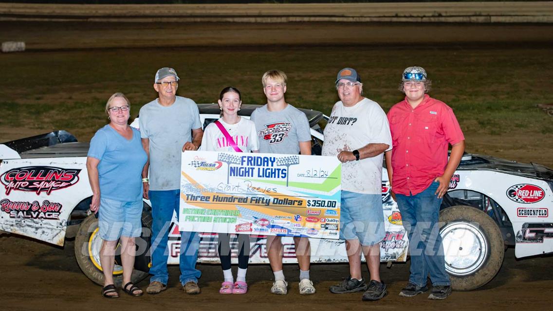 Congratulations to the Winners of Friday Night Lights 8/2/2024!! The Revival Dirt Late Model Series put on a great show!