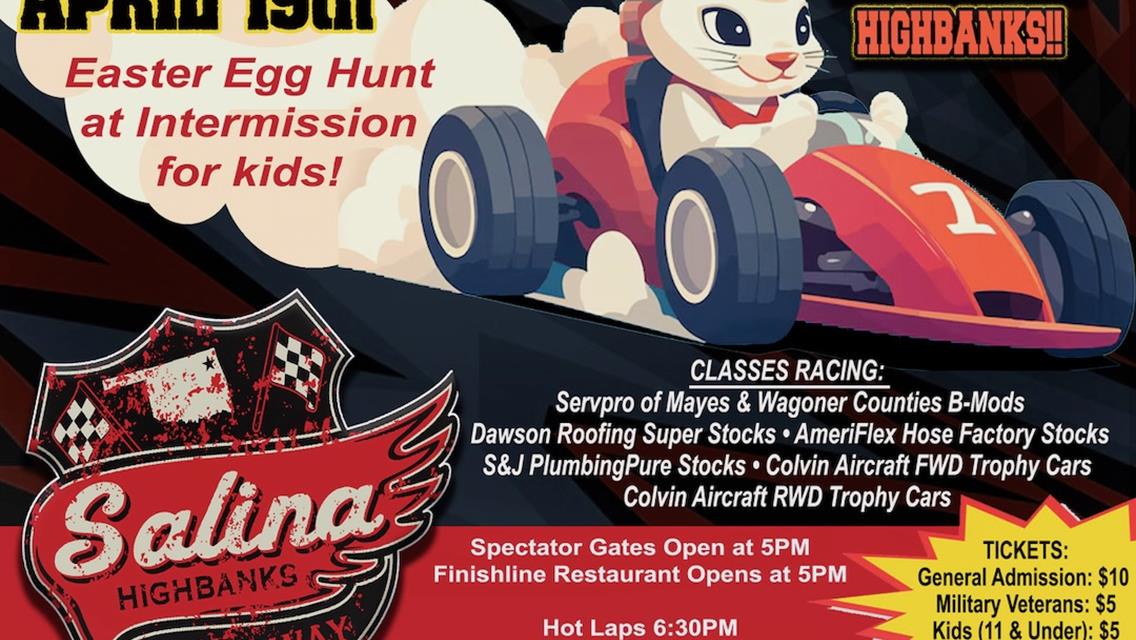 Racing &amp; Egg Hunt This Saturday!