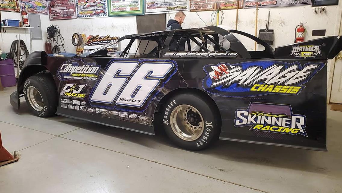 Competition Racing Equipment/Savage Chassis No. 66 house car that Jake will pilot to open 2021 season.