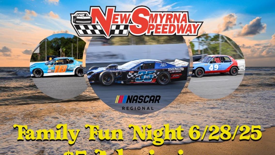 $5 Family Fun Night: Beach Bash Edition This Saturday Night! (6/28/2025).
