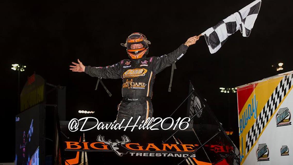 Swindell Wins Second Straight National Sprint League Event at Knoxville