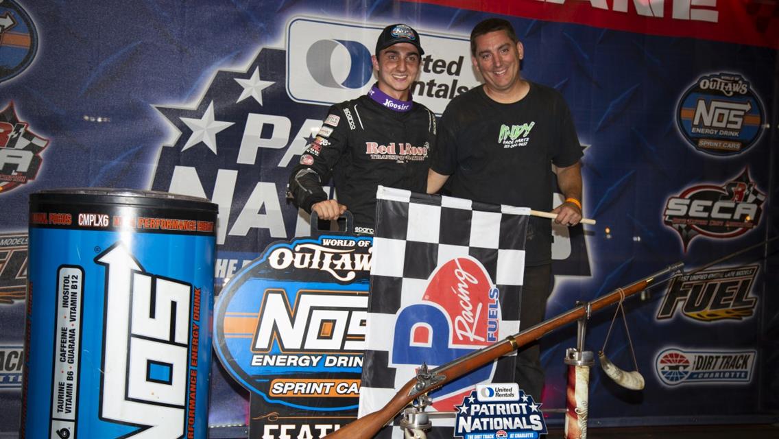 Giovanni Scelzi Powers to Win and Three Top Fives During Stout Weekend With World of Outlaws