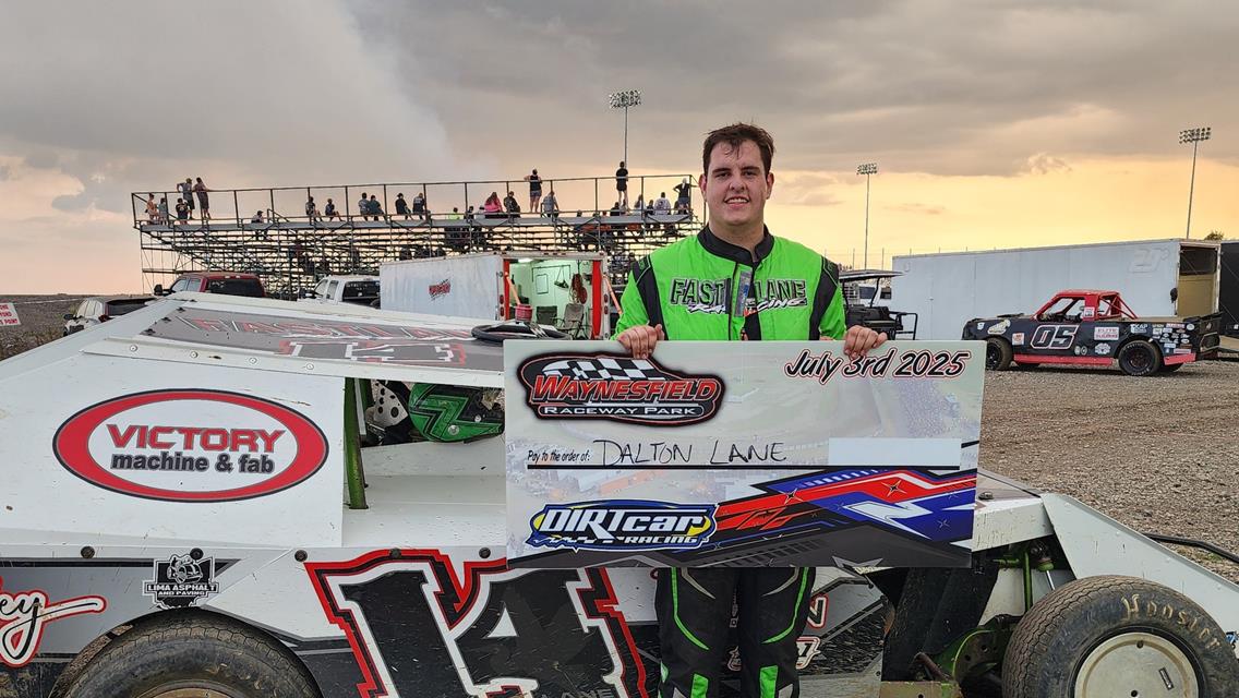 Stambaugh earns 6th GLSS win of the year, taking checkers at Waynesfield