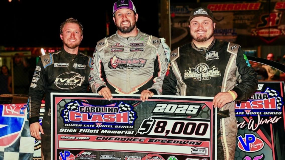 Cherokee Speedway (Gaffney, SC) – Carolina Clash Super Late Model Series – Stick Elliot Memorial – September 20th, 2025. (ZSK Photography)