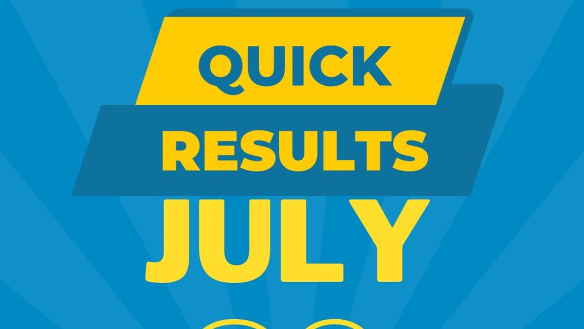 Quick Results - July 20, 2023
