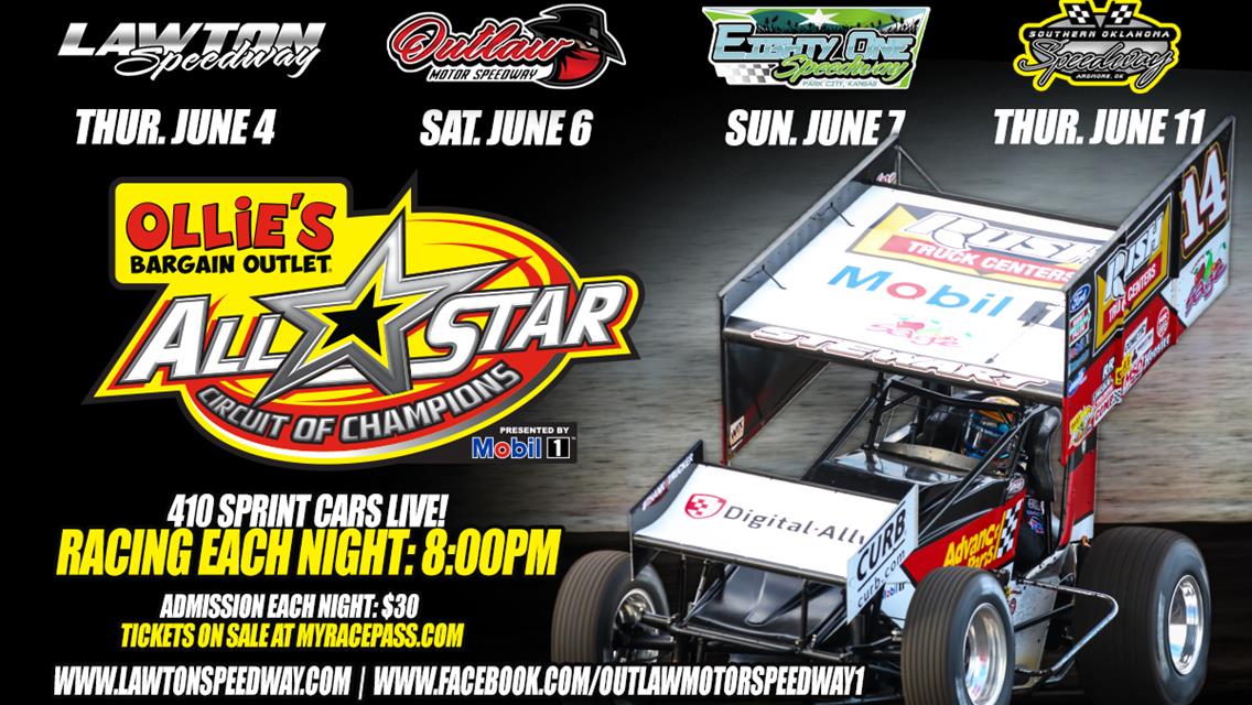 All Star Circuit of Champions 410 Sprint Car Series Coming to 81 Speedway