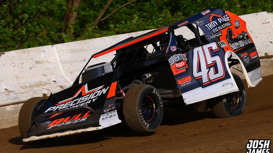 Highland Speedway (Highland, IL) – MARS Modified Championship Series – May 17th, 2025. (Josh James Artwork)
